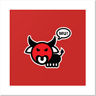 Mu the Bull Posters and Art